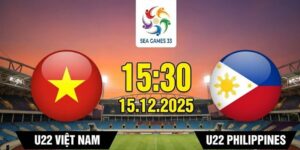 Soi kèo U22 Việt Nam vs U22 Philippines, 15h30 ngày 15/12 - Bán kết SEA Games 33 3 u22-viet-nam-vs-u22-philippines